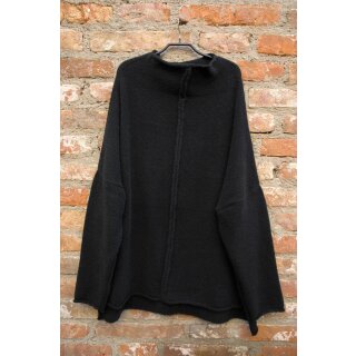 ELLi by Acconda Stricktunika Alpaka Oversizestyle schwarz