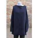 ELLi by Acconda Stricktunika Alpaka Oversizestyle nachtblau