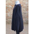 ELLi by Acconda Stricktunika Alpaka Oversizestyle nachtblau