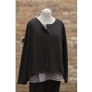 PLÜ PLUSLAVIE A Printed Cardigan black