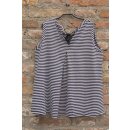 PLÜ PLUSLAVIE T Top Stripe Black/White Gr. XXL