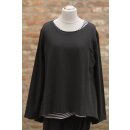 PLÜ PLUSLAVIE A Printed Sweat black