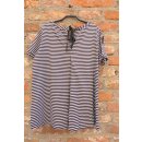 PLÜ PLUSLAVIE T Shirt 5016 Stripe black/white