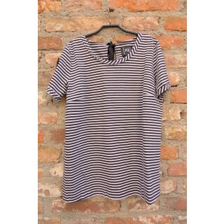 PLÜ PLUSLAVIE T Shirt 5016 Stripe black/white Gr. XXL