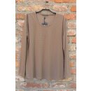 Zeitlos by Luana Shirt 565 cappuccino Perforierung