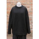 PLÜ PLUSLAVIE Grobstrickpulli Oversize black