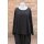 PLÜ PLUSLAVIE Tunika Big Shirt Black, Gr. XXL
