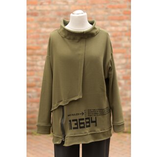 ELLi by Acconda Oversize Pulli warm 5012 erbse Teddy Gr.44/46 (Herstellergröße 5)