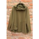 ELLi by Acconda Pulli mit Kapuze Teddy erbse