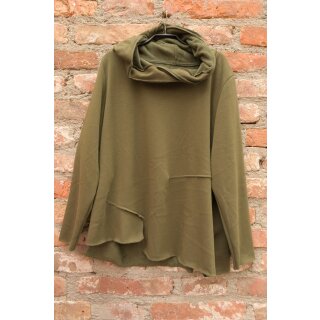 ELLi by Acconda Pulli mit Kapuze Teddy erbse, Gr.46/48 (Herstellergröße 6)