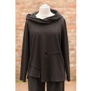 ELLi by Acconda Pulli mit Kapuze Teddy schwarz