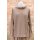 Zeitlos by Luana Tunika 560 cappuccino Oversize Kapuze