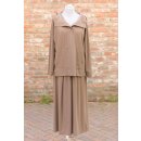 Zeitlos by Luana Tunika 560 cappuccino Oversize Kapuze Gr.I