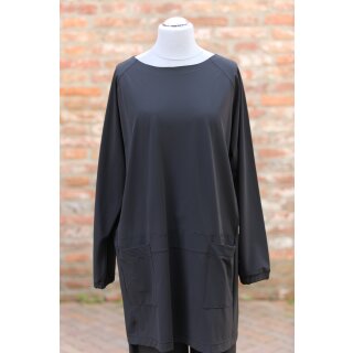 Zeitlos by Luana Longtunika/Kleid 562 schwarz, Gr. 46 (Herstellergröße 6)