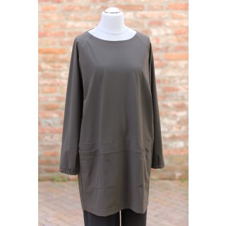 Zeitlos by Luana Longtunika/Kleid 562 mocca Gr. 46 (Herstellergröße 6)