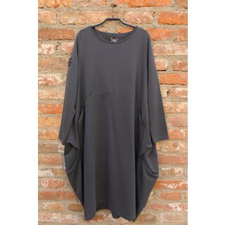 PLÜ PLUSLAVIE Sweat Dress anthra, Gr. XXL