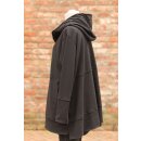 ELLi by Acconda Jacke Teddy long  mit Kapuze schwarz