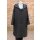 Hopsack Steppmantel black