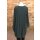 Hopsack Longtunika oder Kleid Knitter petrol
