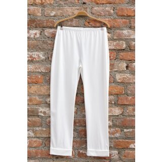 Zeitlos by Luana Basic Hose Micro, weiss, Gr.40 (Herstellergröße 3)