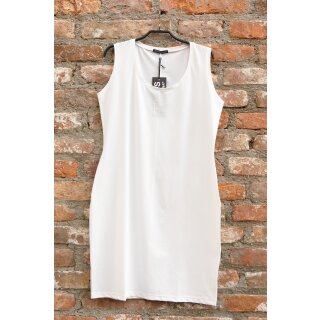 Zeitlos by Luana Kleid "Zwischenstück" schlicht weiss Gr.44 (Herstellergröße 5)