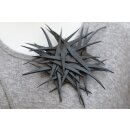 Brosche mit Magnet, schwarz